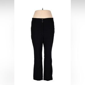 Lane Bryant Women's Black Work Casual Pants 18 short 18s